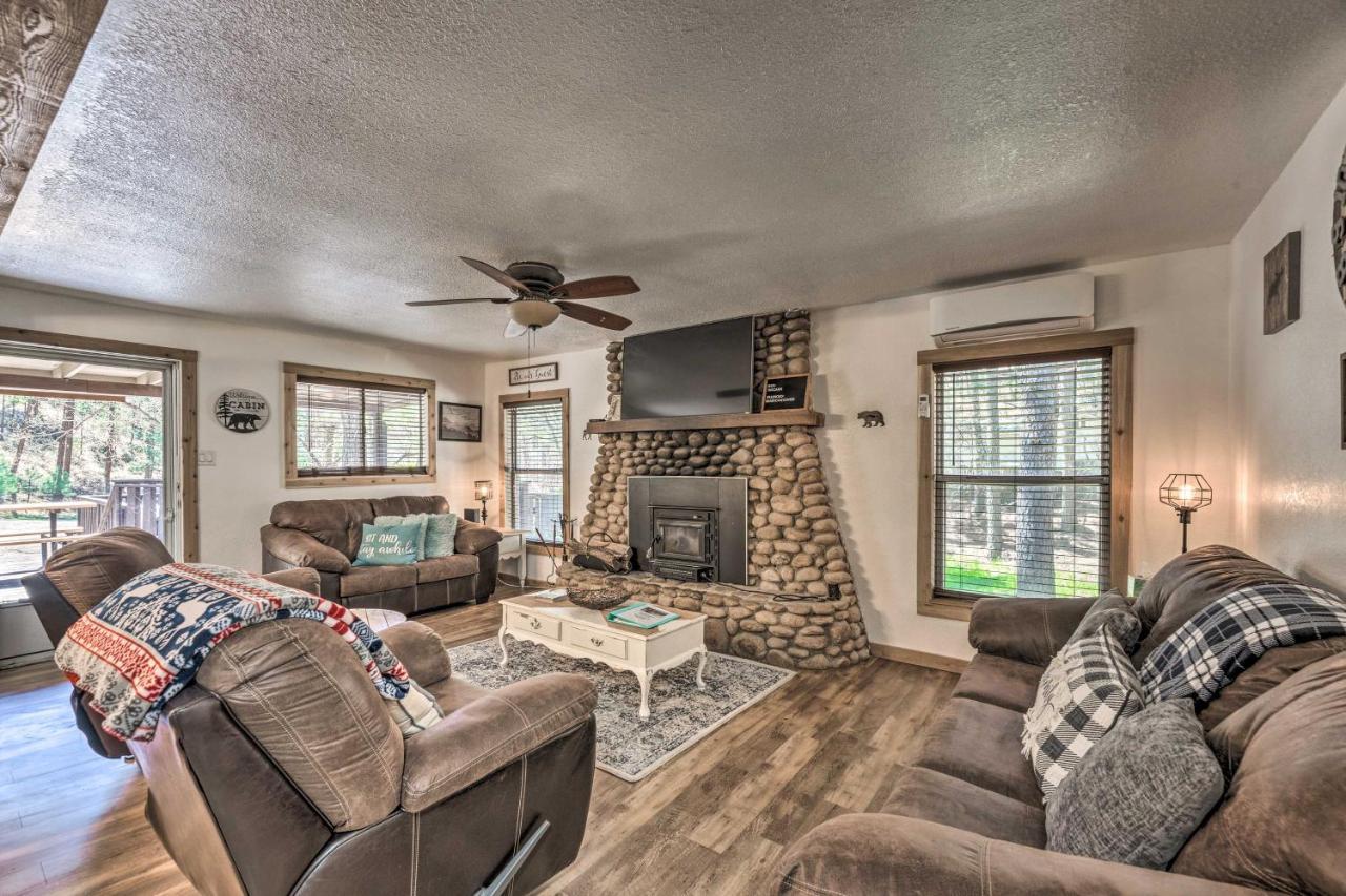 Tranquil Cabin With Stream And Deck Near Dtwn Ruidoso! Esterno foto