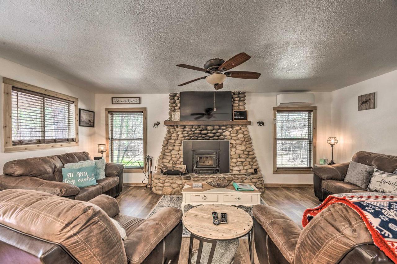 Tranquil Cabin With Stream And Deck Near Dtwn Ruidoso! Esterno foto
