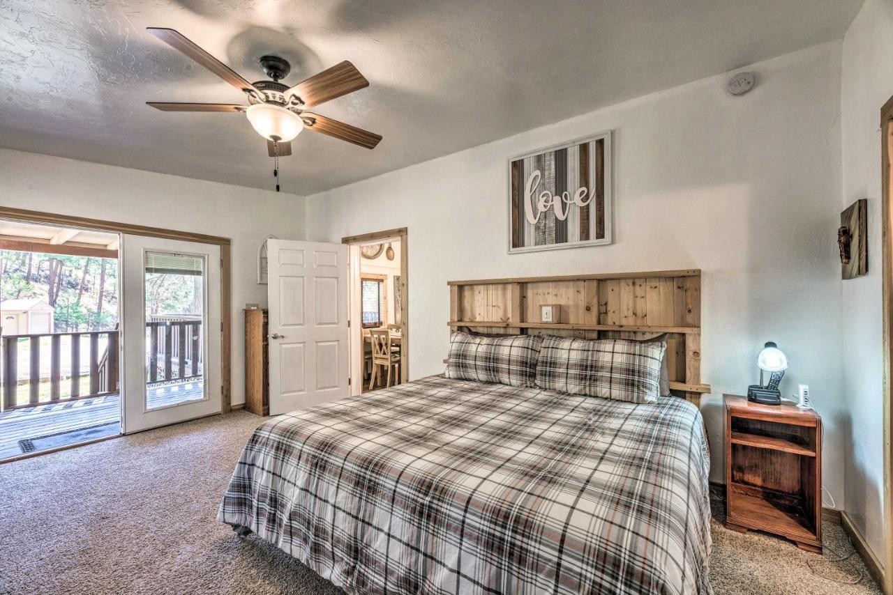 Tranquil Cabin With Stream And Deck Near Dtwn Ruidoso! Esterno foto