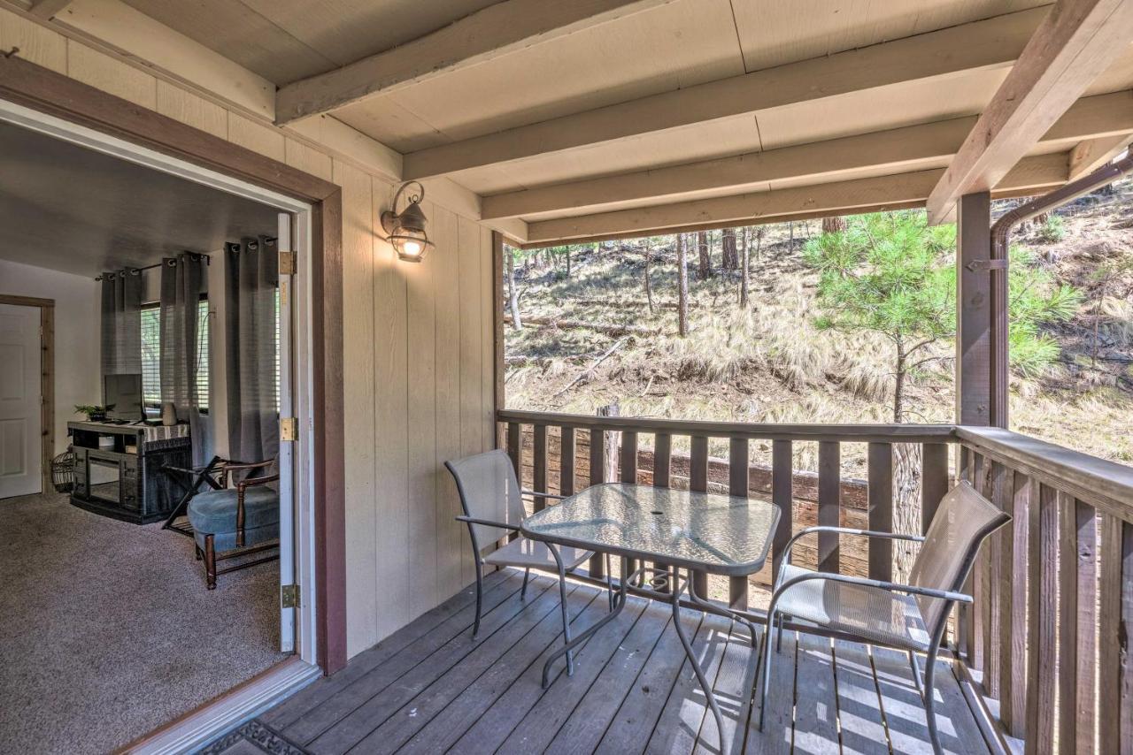 Tranquil Cabin With Stream And Deck Near Dtwn Ruidoso! Esterno foto