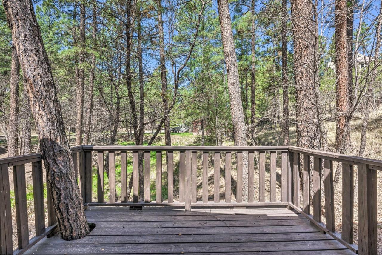 Tranquil Cabin With Stream And Deck Near Dtwn Ruidoso! Esterno foto